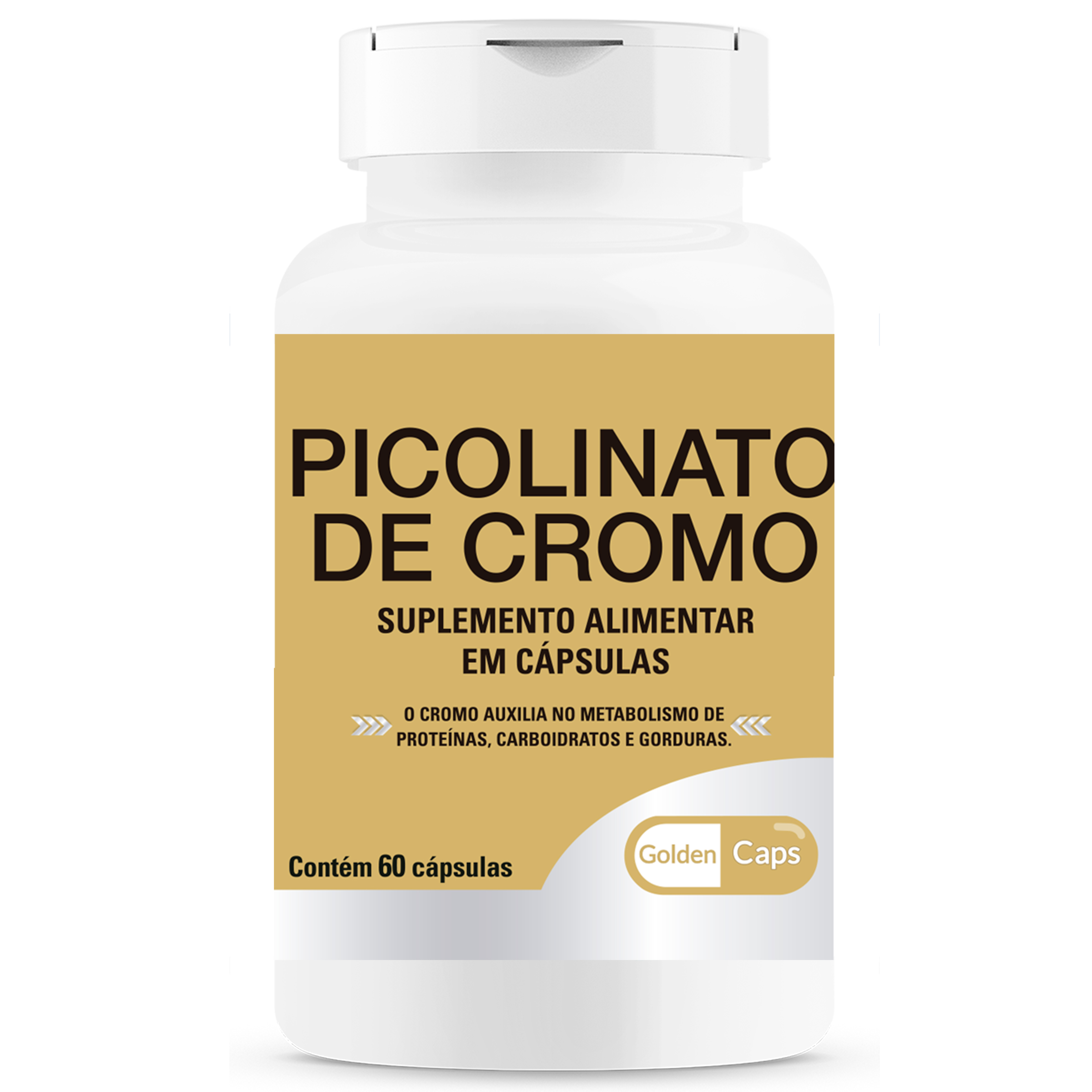 PICOLINATO DE CROMO - 60 CÁPSULAS